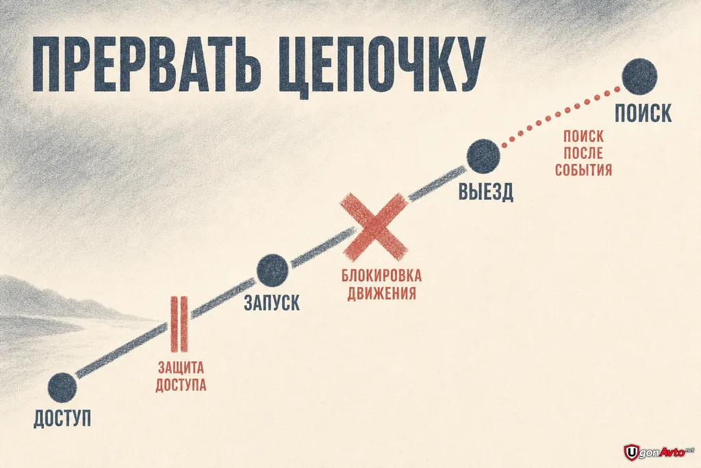Пять независимых слоёв защиты автомобиля