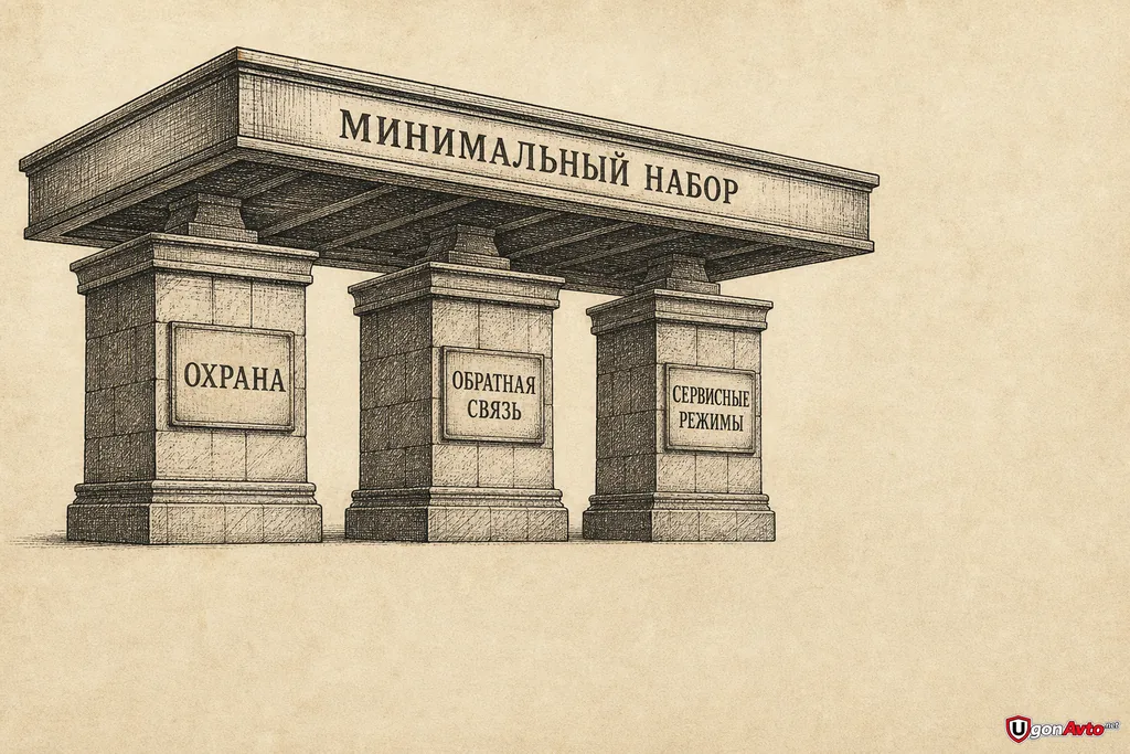 Минимальный набор функций бюджетной охранной системы Минимальный набор функций бюджетной охранной системы