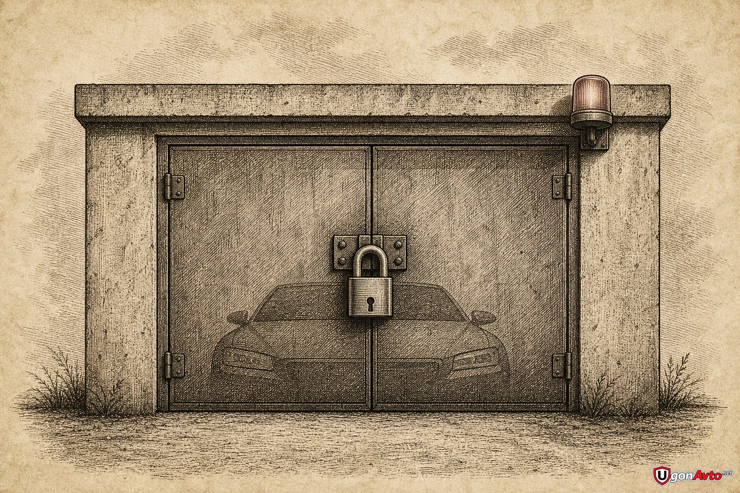 Как защитить автомобиль в гаражном кооперативе: план из трёх рубежей