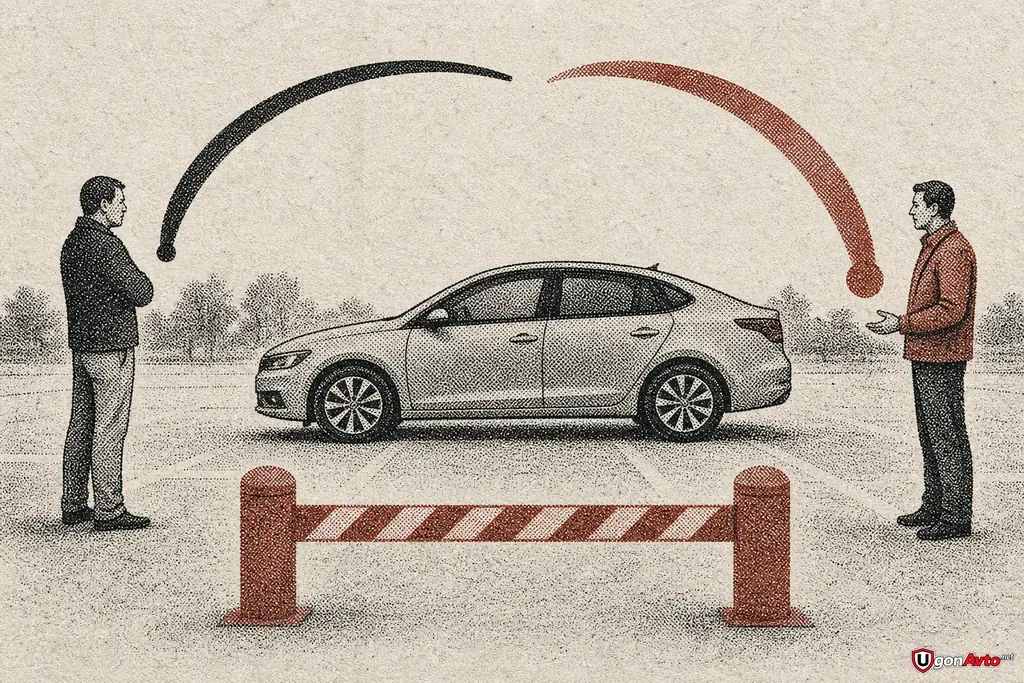 Безопасная приёмка M1: наблюдаемая реакция автомобиля, стоп при отклонении и передача установщику Безопасная приёмка M1: наблюдаемая реакция автомобиля, стоп при отклонении и передача установщику