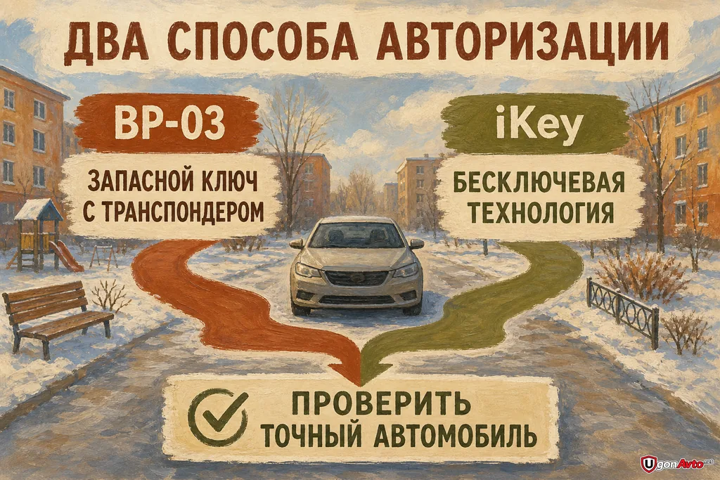 Сравнение StarLine BP-03 и StarLine iKey по способу авторизации Сравнение StarLine BP-03 и StarLine iKey по способу авторизации