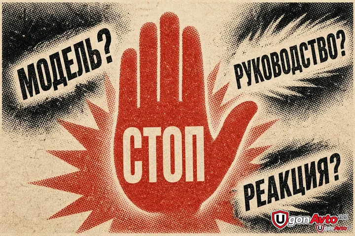 Когда остановить самостоятельную проверку Стоп при неизвестной модели, руководстве или реакции Tomahawk 9010