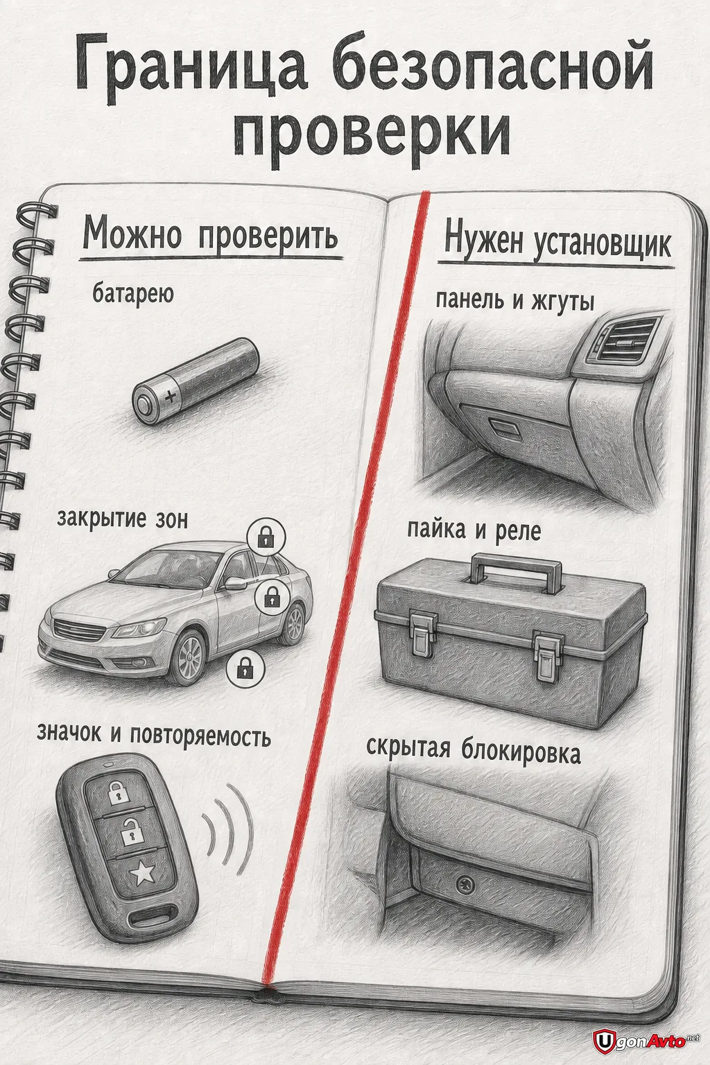 Граница между безопасной проверкой владельца и работой установщика Граница между безопасной проверкой владельца и работой установщика