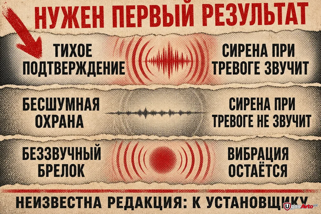 Три звуковых результата StarLine A93: тихое подтверждение, бесшумная охрана и беззвучный брелок Три звуковых результата StarLine A93: тихое подтверждение, бесшумная охрана и беззвучный брелок