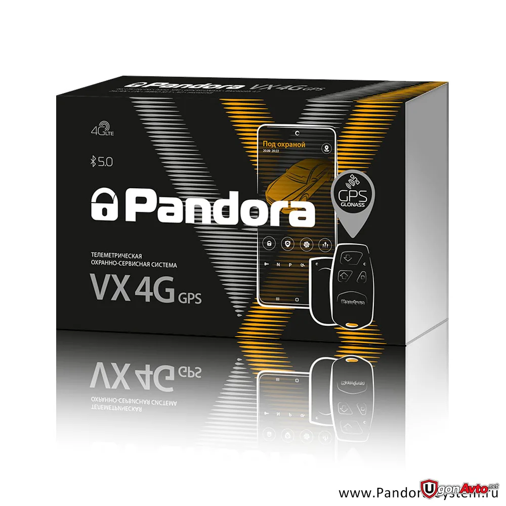 Официальное изображение комплекта Pandora VX-4G GPS v3 Официальное изображение комплекта Pandora VX-4G GPS v3
