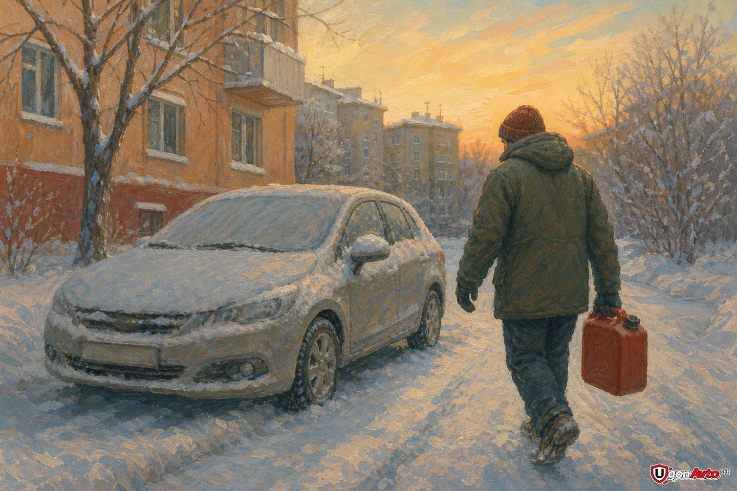 Почему автозапуск не работает, если в баке мало бензина