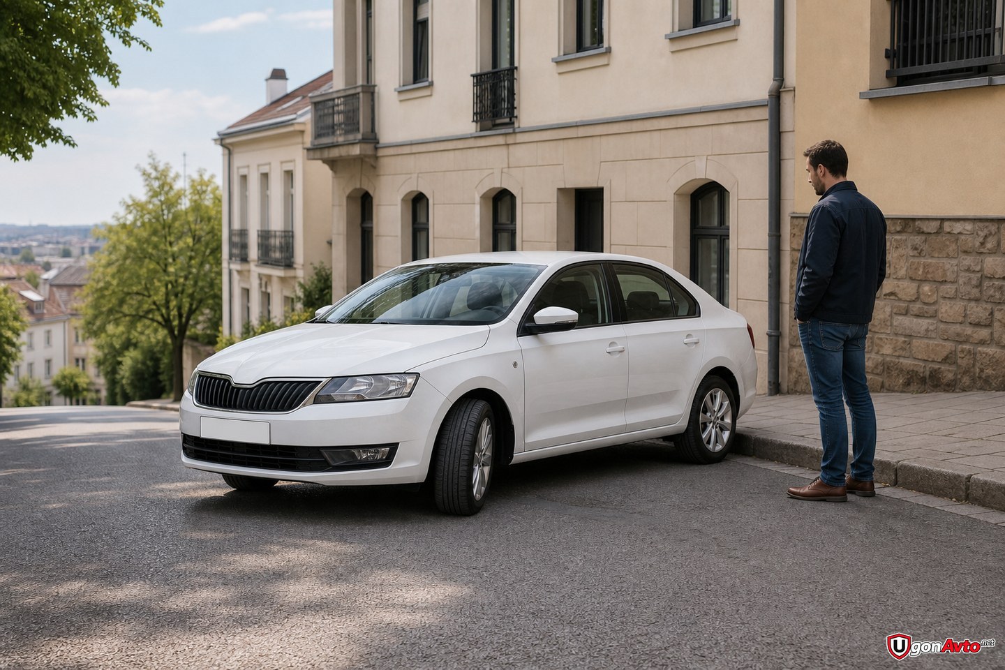 Skoda Rapid: как отключить автозапуск, если машина стоит на уклоне