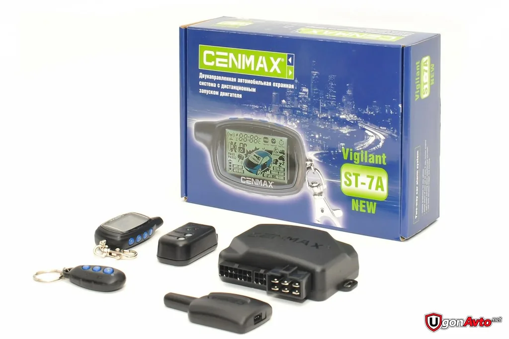 Коробка и комплект Cenmax Vigilant ST-7A NEW Коробка и комплект Cenmax Vigilant ST-7A NEW