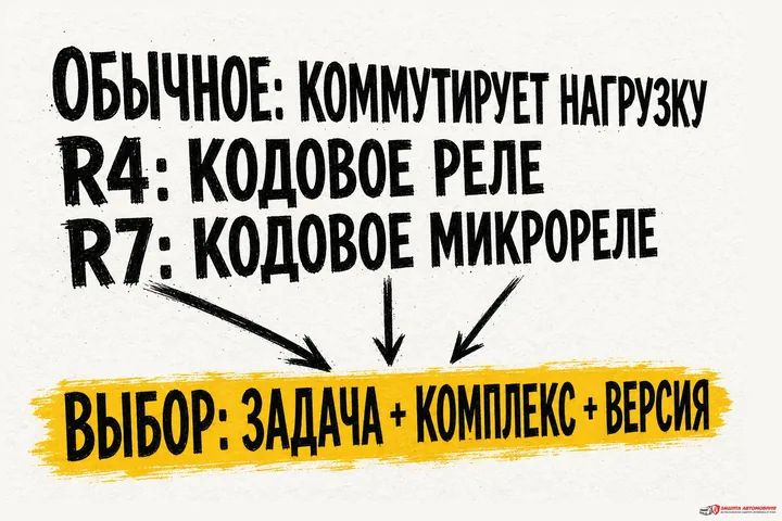 Чем обычное реле отличается от кодового Чем обычное реле отличается от кодового