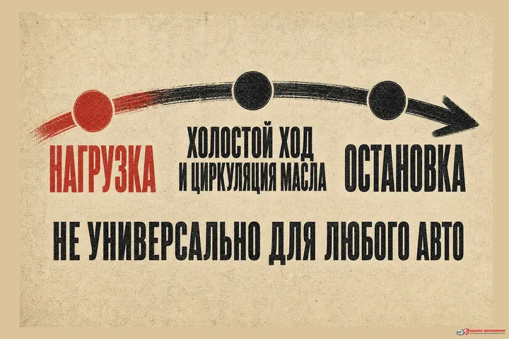 Нагрузка, холостой ход и остановка