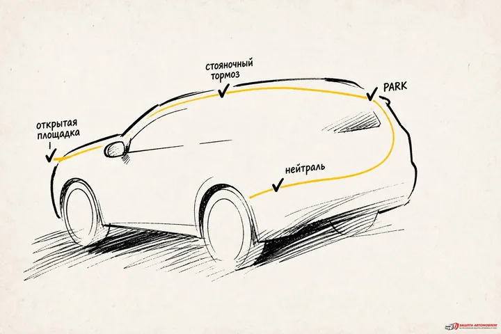 Безопасные условия автозапуска StarLine A95