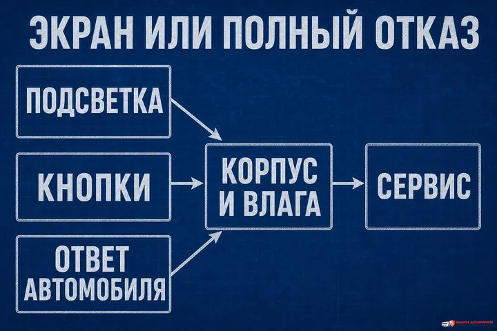Экран или полный отказ: внешние признаки и сервисный маршрут.