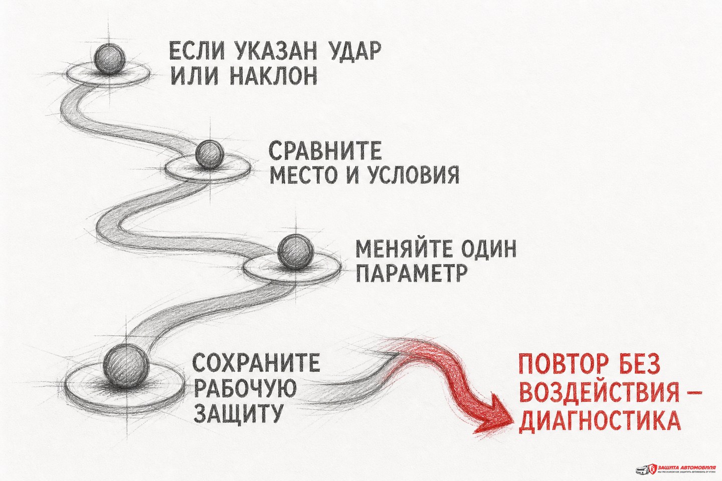 Что проверить при тревоге по удару или наклону Что проверить при тревоге по удару или наклону