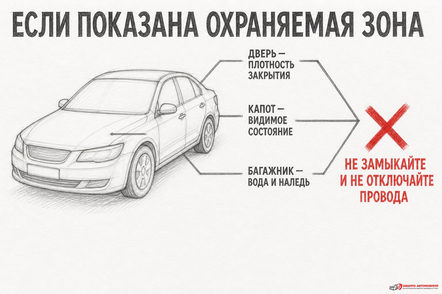 Что означает тревога по двери, капоту или багажнику Что означает тревога по двери, капоту или багажнику