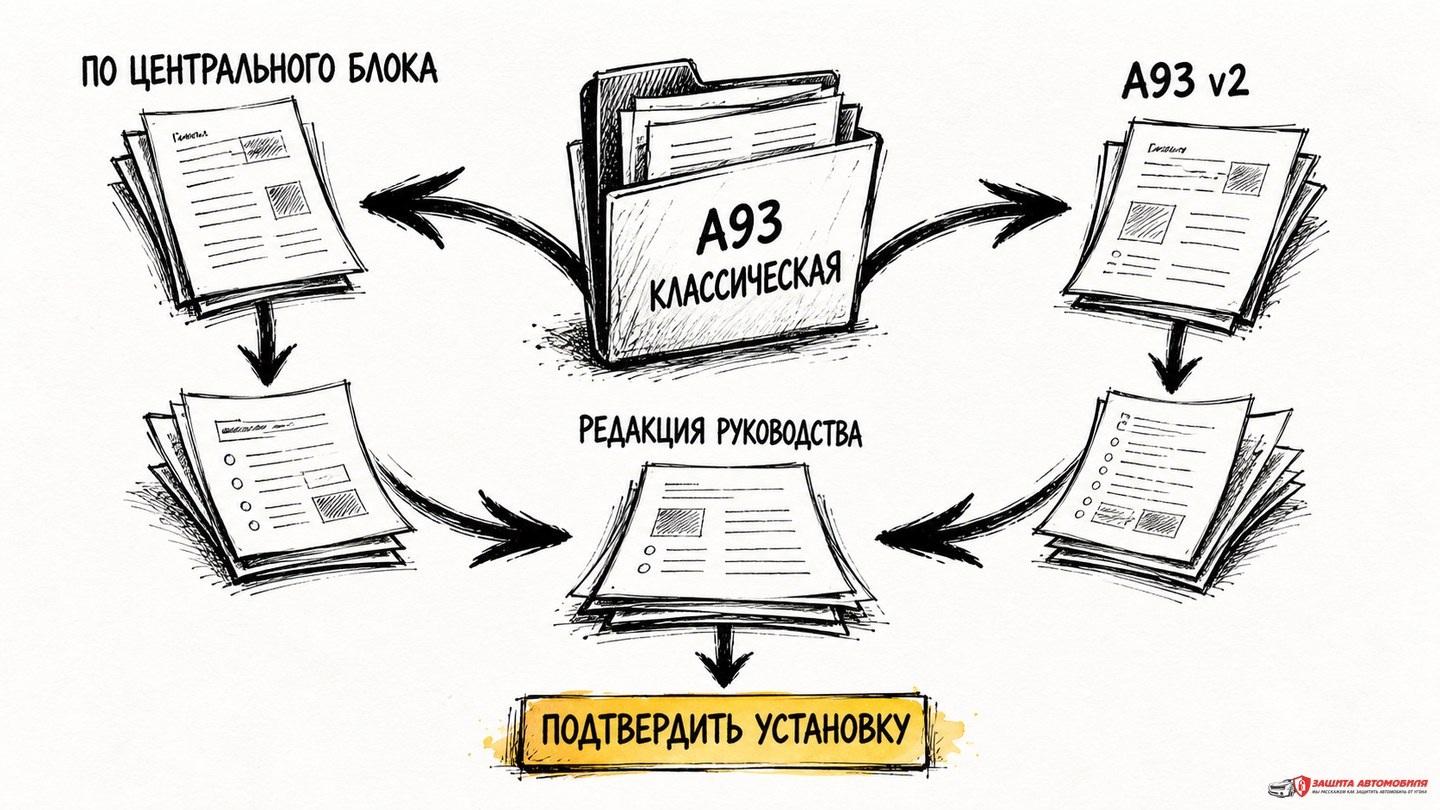Как ветка A93 меняет ответ о кнопке Как ветка A93 меняет ответ о кнопке